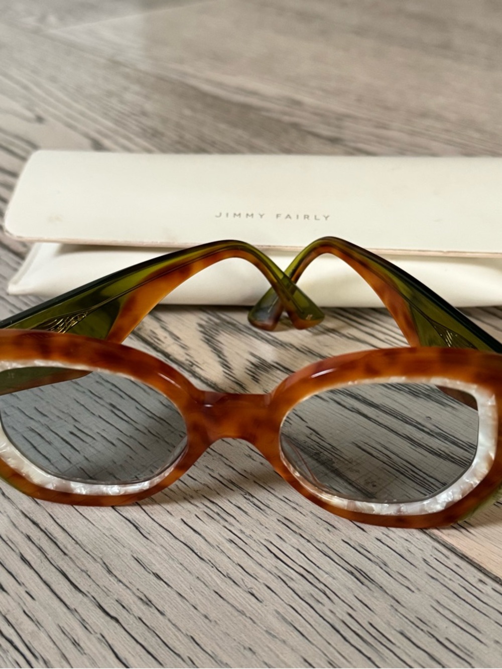 Jimmy Fairly Women's Tortoiseshell Glasses - Picture 4 of 8